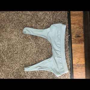 Dippin Daisy stone grey swim suit top